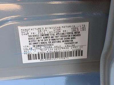 2025 Nissan Sentra SR