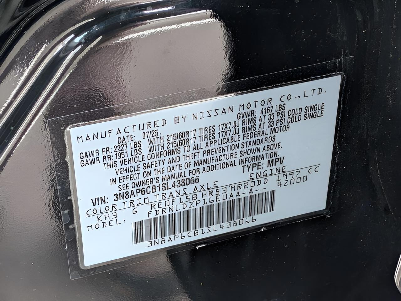2025 Nissan Kicks SV