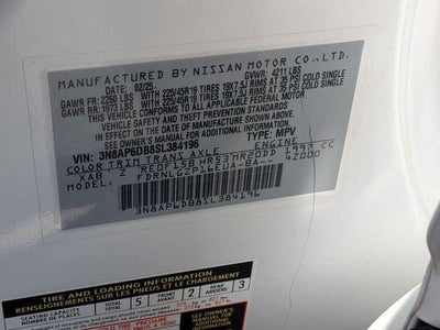 2025 Nissan Kicks SR