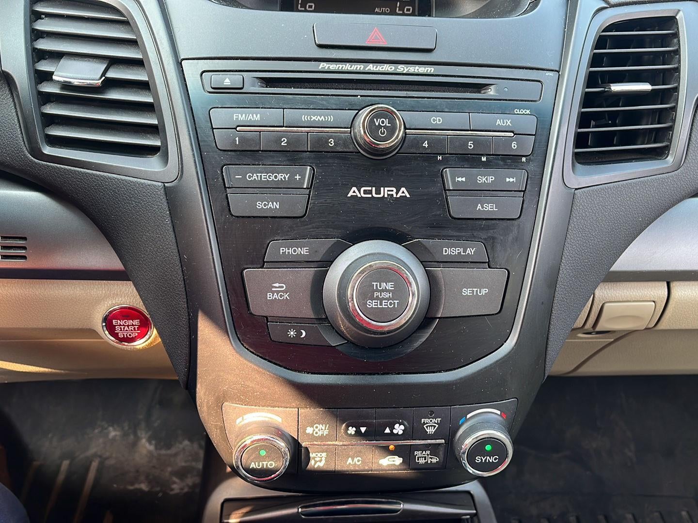 2015 Acura Rdx 6-Spd AT AWD