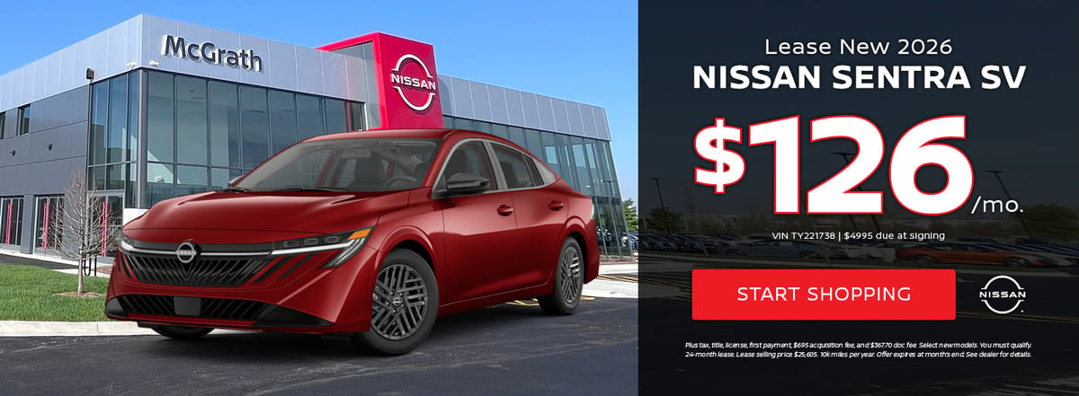 Nissan Sentra SV at Nissan of Elgin in Elgin IL