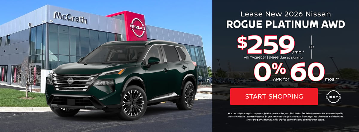  2026 Rogue at Nissan of Elgin in Elgin IL