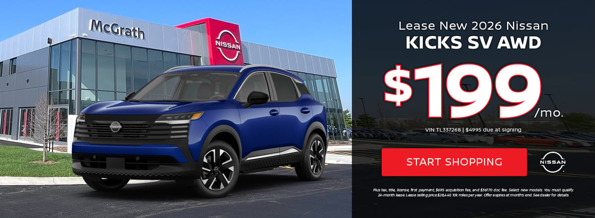 2026 Nissan Kicks at Nissan of Elgin in Elgin IL