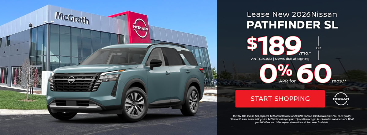 2026 Nissan Pathfinder SL at Nissan of Elgin in Elgin IL