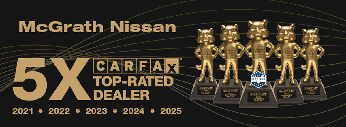5X Carfax Top-Rated Dealer at Nissan of Elgin in Elgin IL