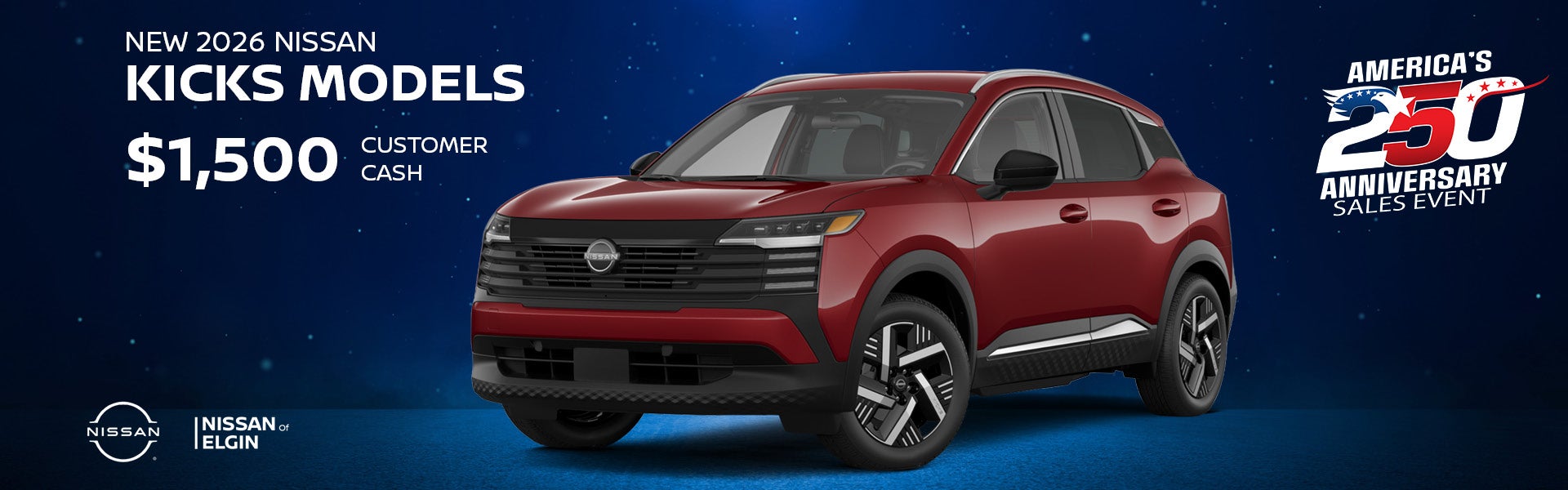New 2026 Nissan Kicks Models