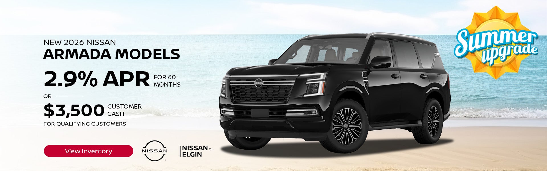 New 2026 Nissan Armada Models