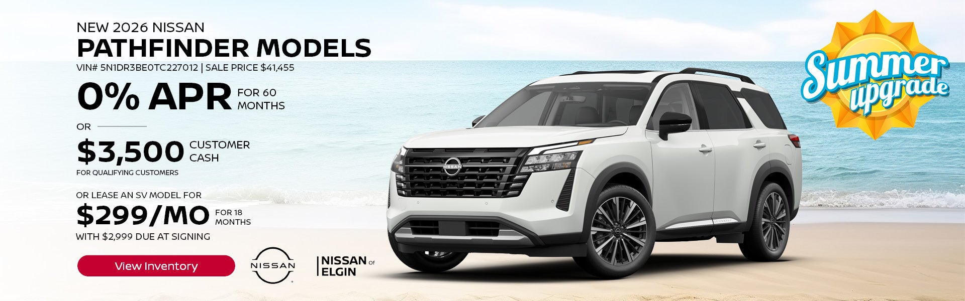 New 2026 Nissan Pathfinder Models