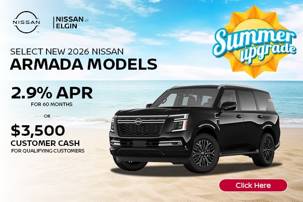 New 2026 Nissan Armada Models