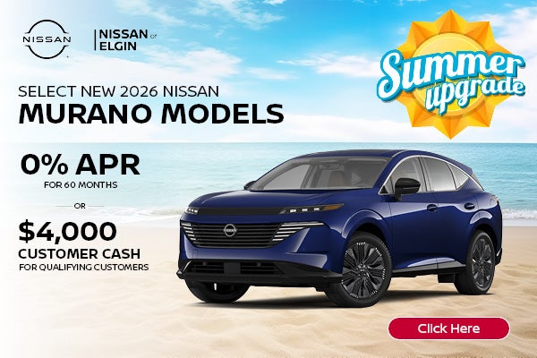 New 2026 Nissan Murano Models