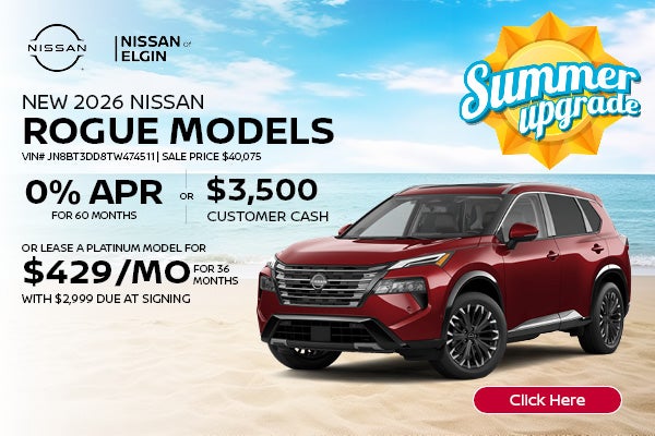New 2026 Nissan Rogue Models